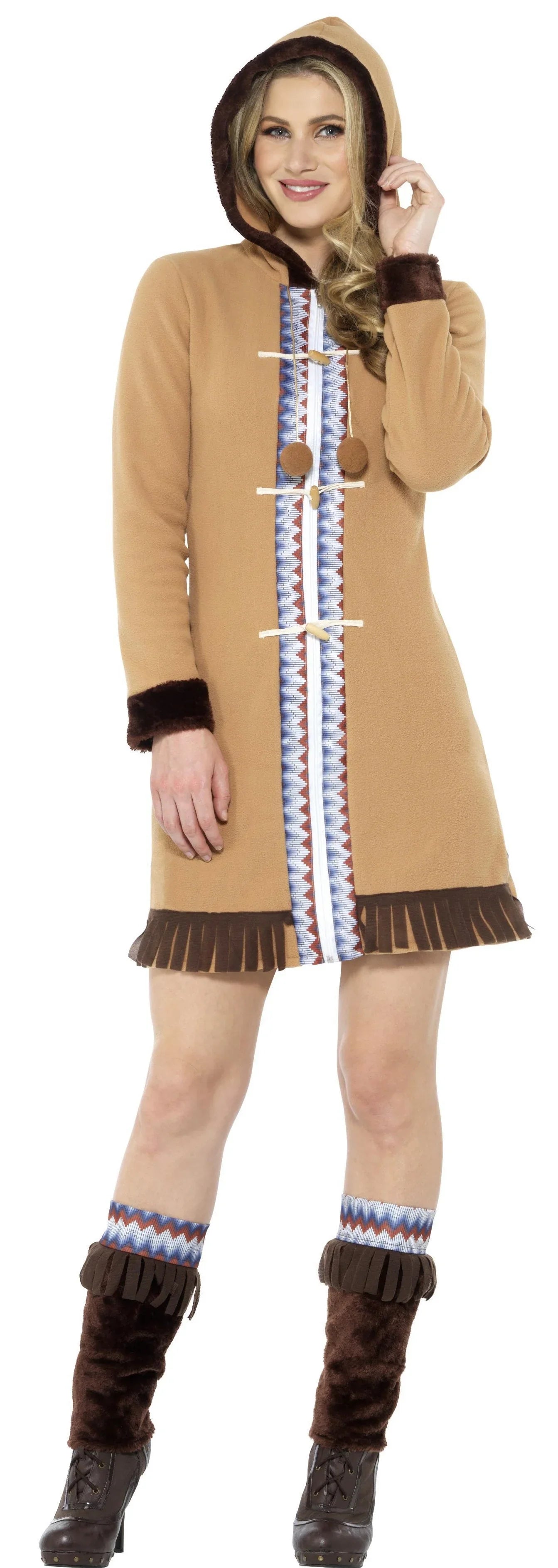 Disfraz de Esquimal del Ártico para Mujer Esquimal Smiffys